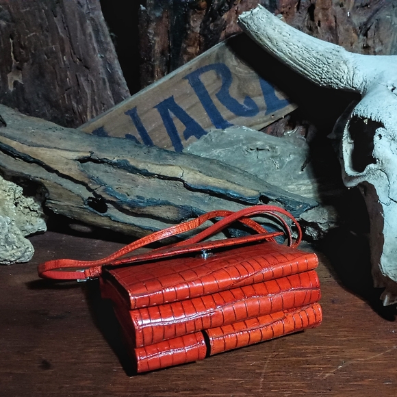 Brighton vintage organizer crossbody bag - Picture 4 of 6